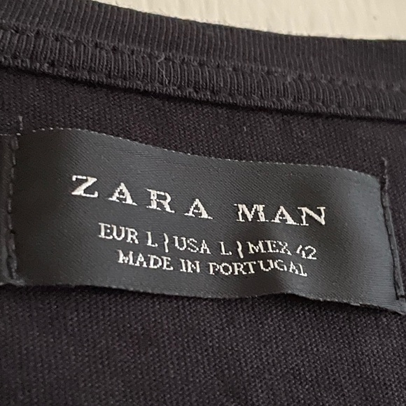 Zara Man: Proud Soul & Brave Life T-Shirt (Size: L) - Picture 3 of 3